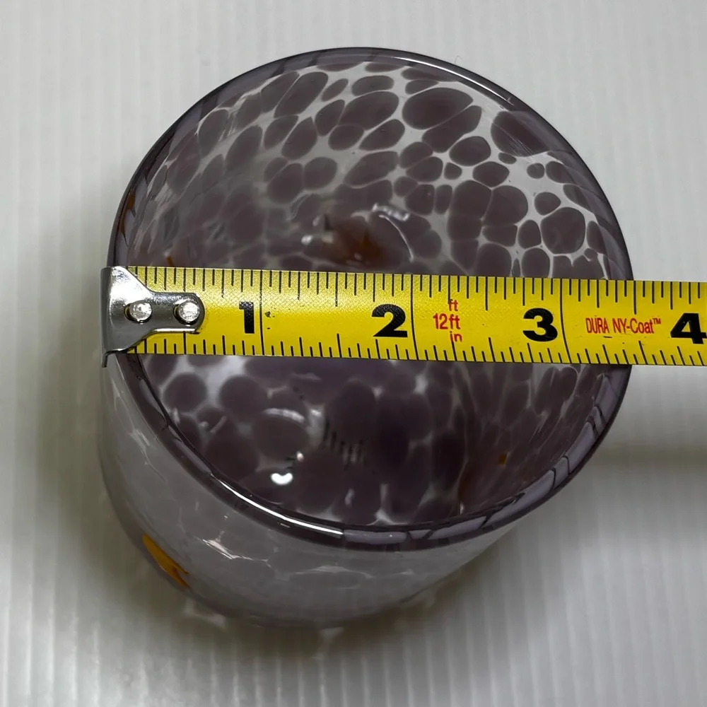 Anthropologie Halloween  Mystic Icon Juice Glass Moon Purple 17 Oz New
